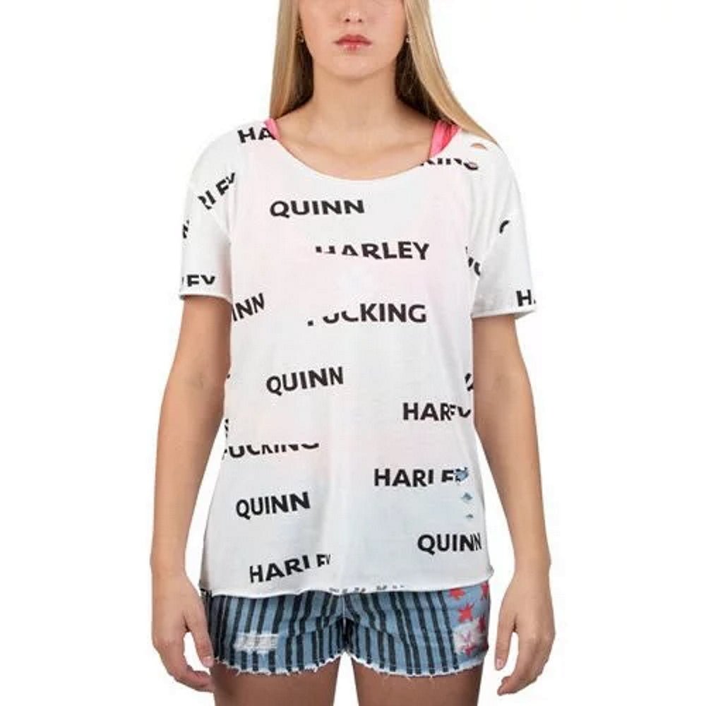 DC COMICS DCコミックス (ジョーカー 生誕 80周年 ) - Birds of Prey Harley Quinn / コスプレ / Tシャツ / レディース - PGS